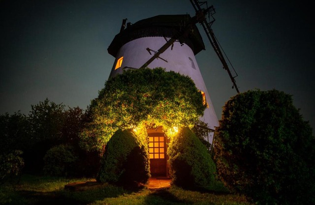 Windmill vacation home in Ledzin near Baltic Sea