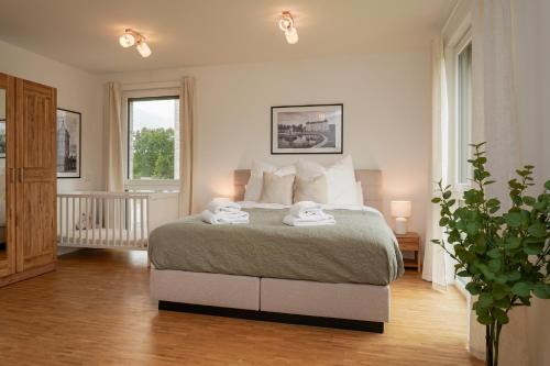 Wohnkultur - Ferienhaus für 10 mit Terrasse und Garten