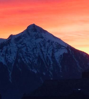 Wohnung mit See und Bergsicht im vier Sterne Hotel
