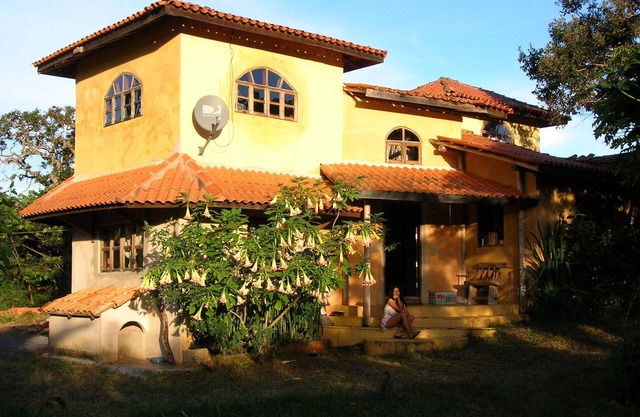 wonderfull house in the middle of nature