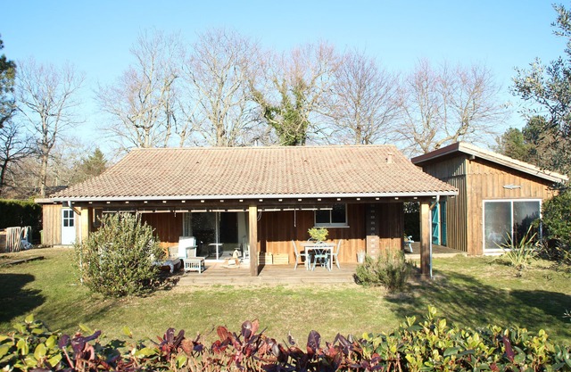 Wooden house by the sea