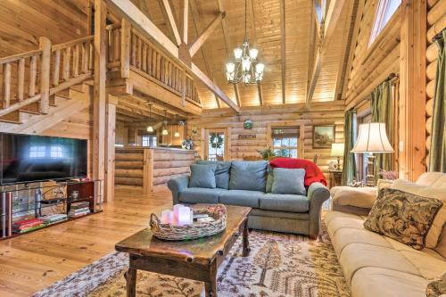 Wraparound Deck Linville Mountain Cabin