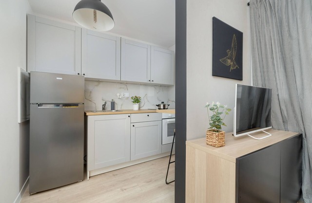 Yellow and Grey Studio by Renters