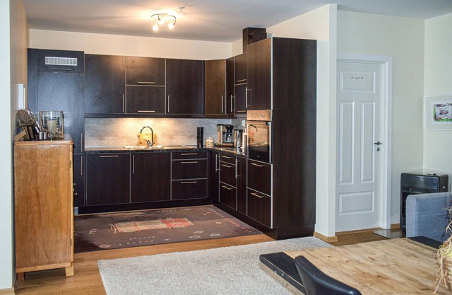 You can expect a nice apartment on the first floor, in the center of Geilo.