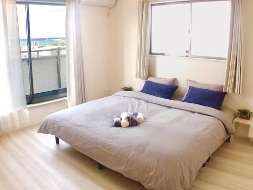 ZZOKIAI Premier Ou奥武壹号B棟 奥武岛上能看见海的新建一户建 走到海滩只有1分钟 walk to beach only 1 minute