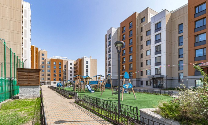 Yesil District Apartment | Уютная квартира. С закрытым двором и круглосуточной охраной nВ 10 минут до ТРЦ