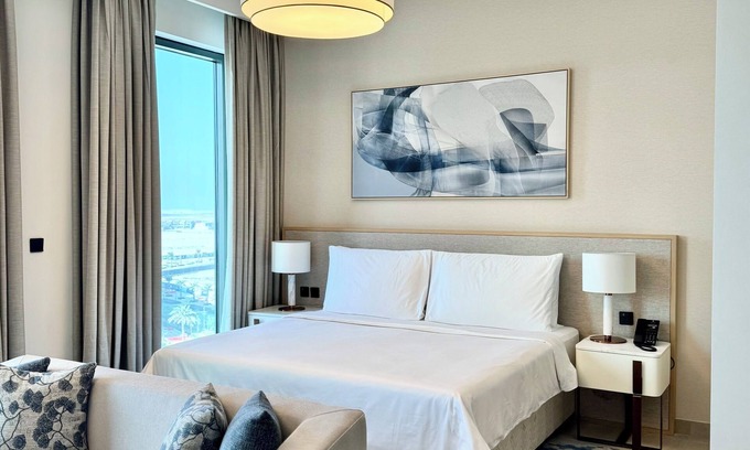 Muharraq Apartment | استوديو فاخر 5 نجوم في العنوان مراسي فيستا