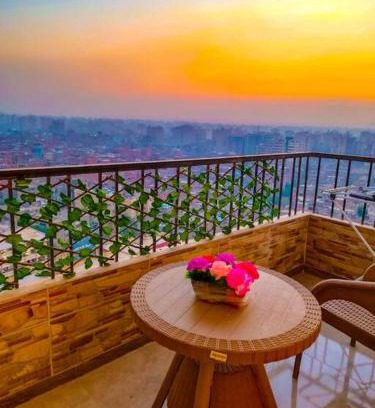 Giza Apartment | شقة فندقية ترى النيل والاهرامات 1