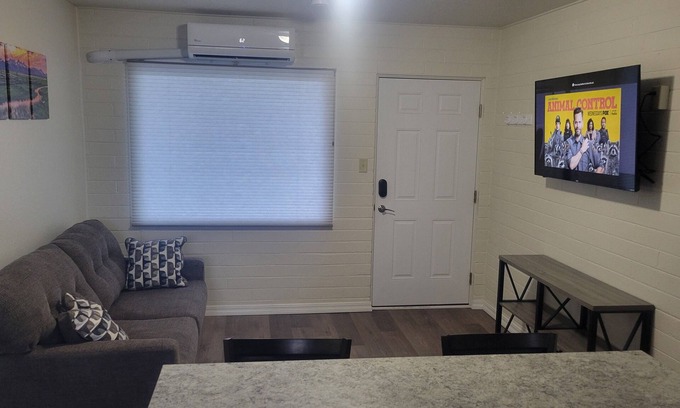 Rawlins Apartment | 1 bedroom .75 bathroom apartment, newly renovated, located on main street!