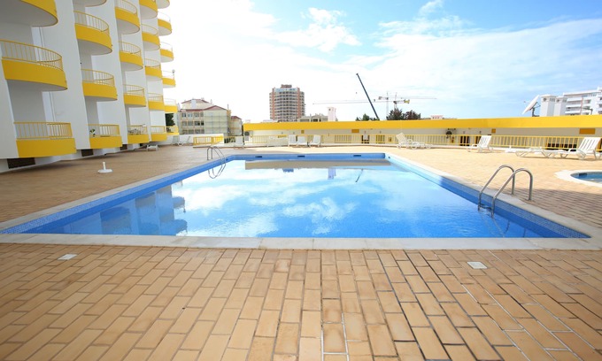 Portimao Apartment | 1 bedroom apartment with pool in Praia da Rocha, sea and pool views