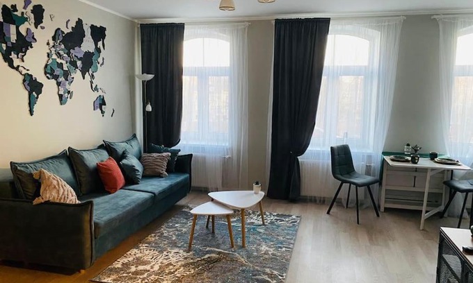 Maskavas Forstate Apartment | 1-bedroom loft in Siena Tirgus