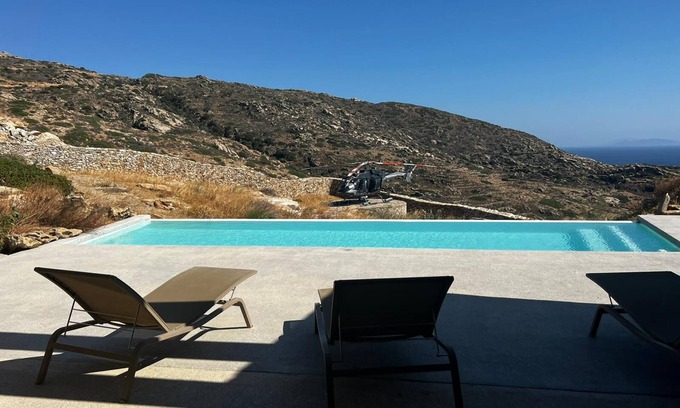 Milopotas Villa | 1 Br Private Couples Mylo Villa No Living Room Close to Mylopotas Beach