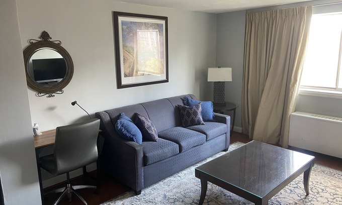 Downtown Atlanta Condo | 1 King BR Downtown ATL with FREE Parking