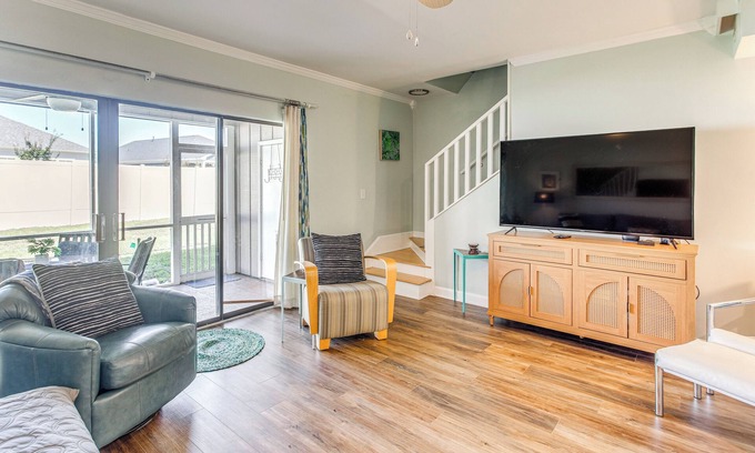 North Myrtle Beach Condo | 1 Mi to Cherry Grove Beach: Quiet Escape w/Deck