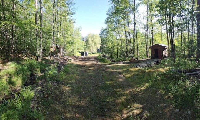 Shapleigh Cabin | 1 of 2 Cozy Cabins on Sloaping Forested Land