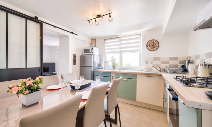 Plouneour-Brignogan-Plages Apartment | 100m from the Beach – Apart with Garden for 5