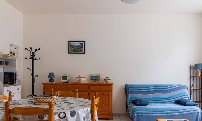 Sables-d'Or-les-Pins Apartment | 111 - T2 apartment 150m from Plage des Sables-D'or