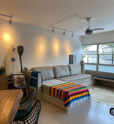 Tombo House | 13-A - Apto 2 dorms c/ar condicionado + 1vaga