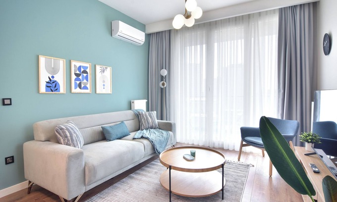 Bagcilar Apartment | 13th floor Brand new cozy 2BR Apt with Balcony