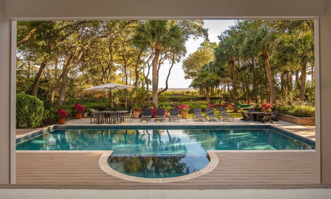 Hilton Head Island House | 14 Juniper @ Forest Beach | Oceanfront Luxury | Pool & Spa