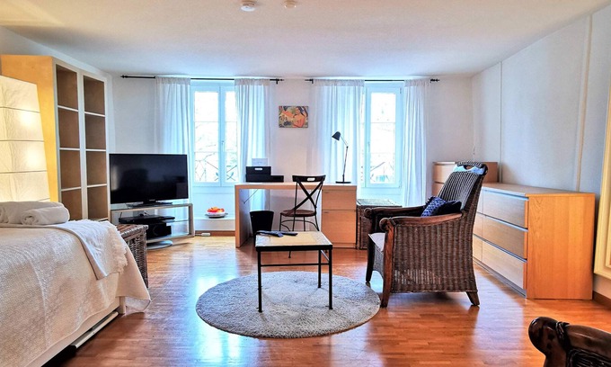 Lausanne Apartment | 140 Lausanne Ouchy, BEST LOCATION 50 meters from the lake !