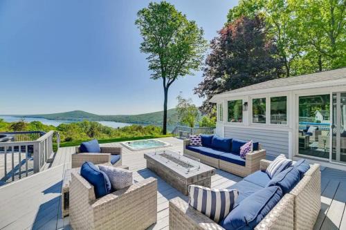 Naples House | 153) Hot Tub While Taking In Lake Front View