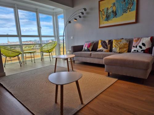 Gijon-Este Apartment | 1B143 Amplio apto en primera linea de playa