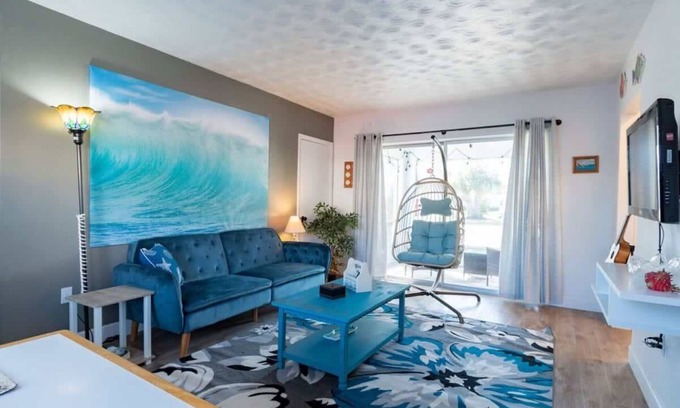 Port Canaveral Apartment | 1BR Steps From Beach, Heart of Cocoa Beach!