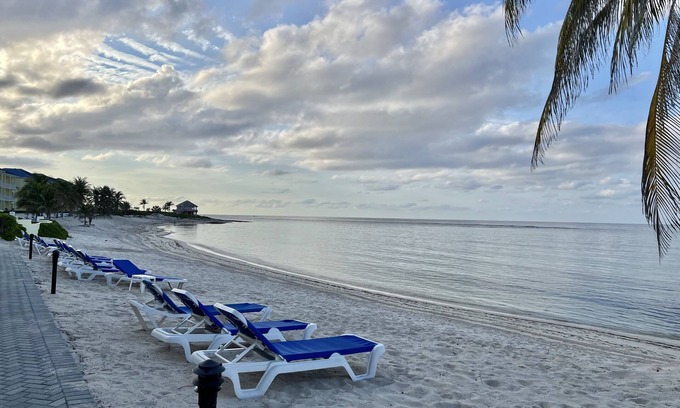 Colliers Bay Condo | 1st floor beachfront condo, just steps away from a private beach, beautiful view
