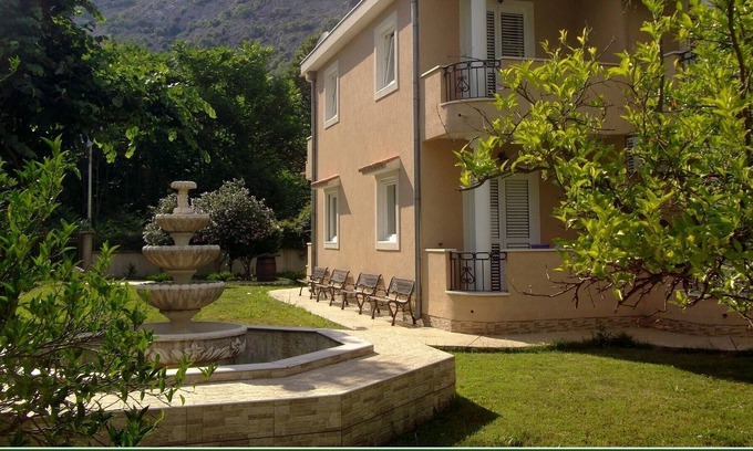 Risan Apartment | 2-bdr ap. with garden, private parking near beach RISAN, KOTOR. bay Montenegro 2
