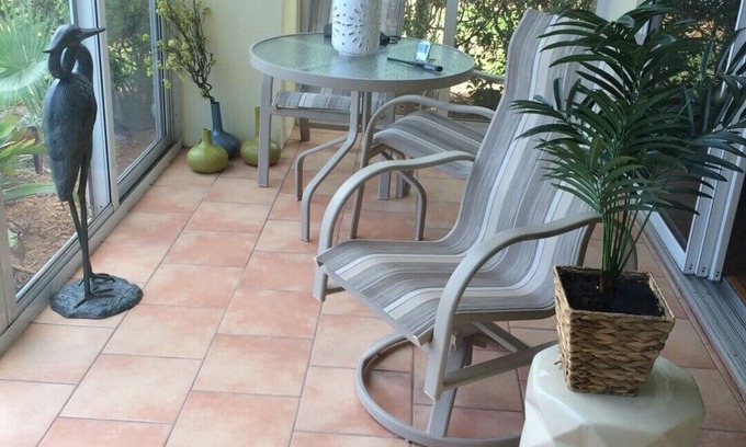 Osprey Village Condo | 2 Bedroom Ground Floor Condo in Osprey - lots of light & beautiful water view!