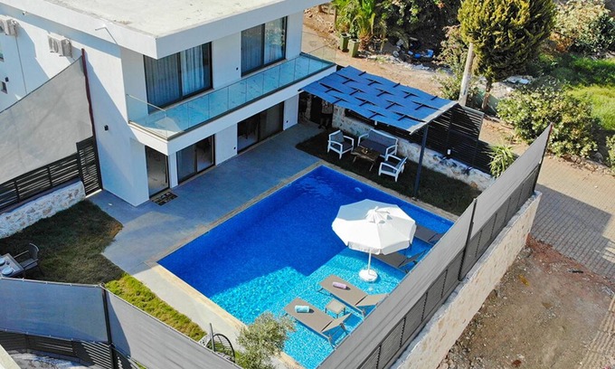 Patara Villa | 2 Bedroom Villa with a Private Pool and Jacuzzi in Kalkan Patara