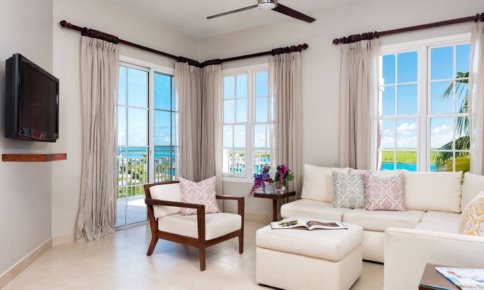 Leeward Settlement Resort | 2 BR Oceanfront, All-Inclusive Suite at Blue Haven Resort