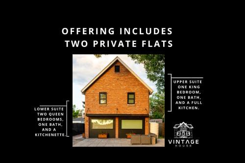 Downtown Bozeman House | 2 Private Flats Downtown - Walk to EVERYTHING