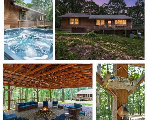 South Fork Ski Chalet | 20 acres w Private Pavilion, Fireplace & Fire Pit