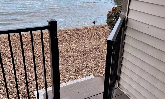 Osage Beach Condo | 21.5 Mile Marker, Great view of the main channel from back deck!
