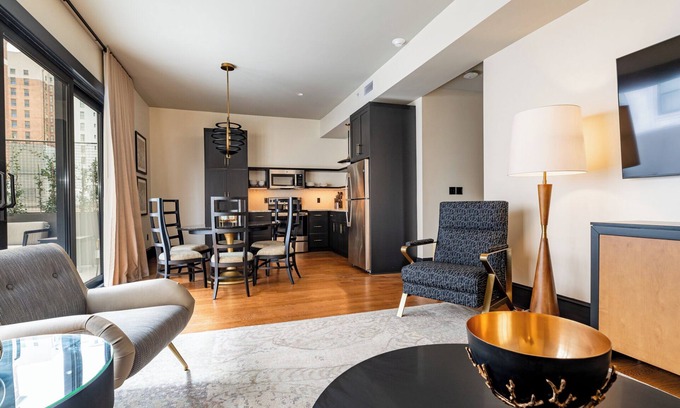 French Quarter Hotel | 2BR Iconic Penthouse Living + Private Patio | The Mayfair