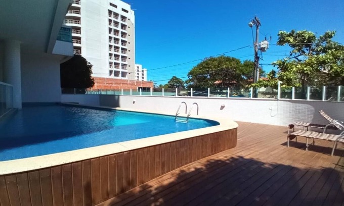 Enseada Azul Apartment | 3 Bedroom Apartment with Air in Praia da Bacutia in Enseada Azul Pool 2 Parking Spaces