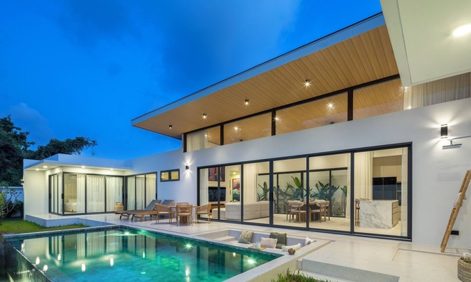 Maret Villa | 3 Bedroom Spa Pool Villa Near Beach in Tropical Paradise Lamai, Ko Samui