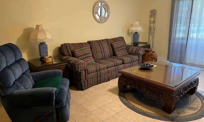 Butler Beach Condo | 3 BR Poolside & just steps to the Beach! Unit 418