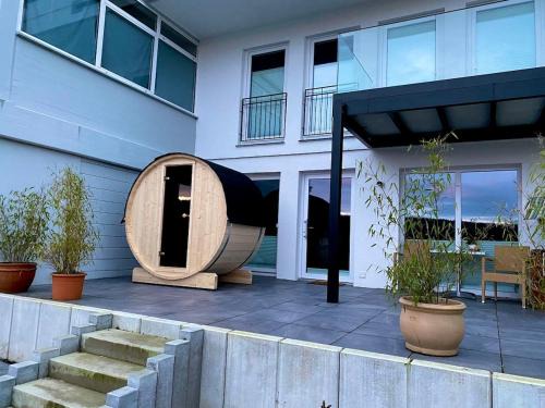 Olpe Apartment | 3 Ommi Kese Garden See Suite Terrasse Fasssauna am Biggesee