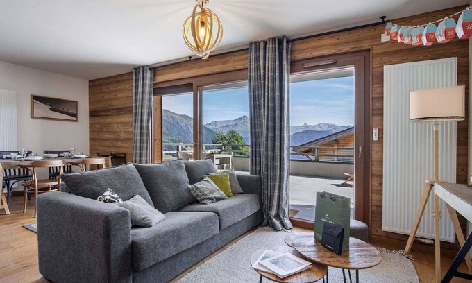 Hauteluce Apartment | 3-room apartment for 6 people with garage in Les Saisies