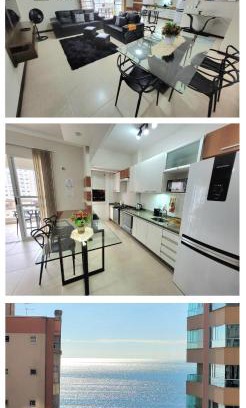 Andorinha Apartment | 3 suítes grandes, 4 garagens, Vista mar, ótima localização a 2 minutos do mar em Meia Praia - Itapema