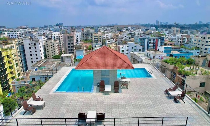 Basundhara Residential Area Apartment | 300sqft 5 Studio Gym & Pool Access