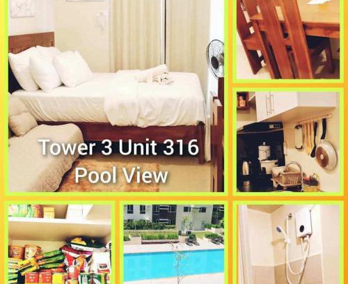 Iloilo Apartment | 316 Tower 3 Avida Atria Iloilo Pool View Comfy Cozy Central