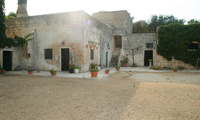 Maruggio House | 35m²Studio in 160Ha bio estate with vineyard and olive grove