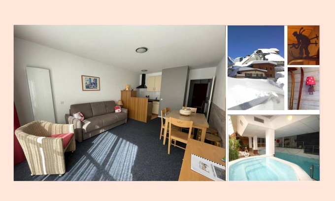 Eaux-Bonnes Apartment | 36 m² Studio flat ∙ 1 bedroom ∙ 6 guests