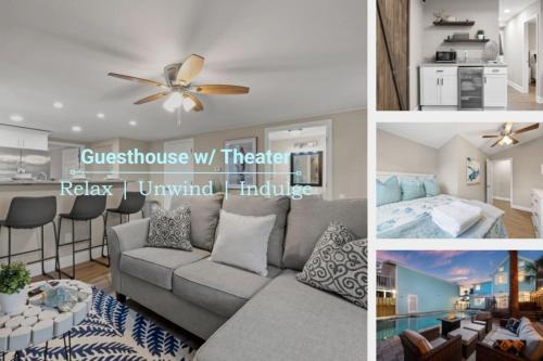 Palm Harbor House | 3BR Guest Escape with Pool and Theater