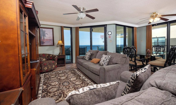 Orange Beach Condo | 3BR Gulf Front Condo - Phoenix III 3141