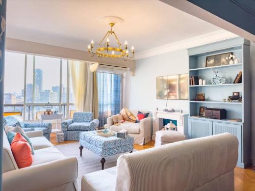 Zamalek Apartment | 3BR Zamalek Sunny Khan